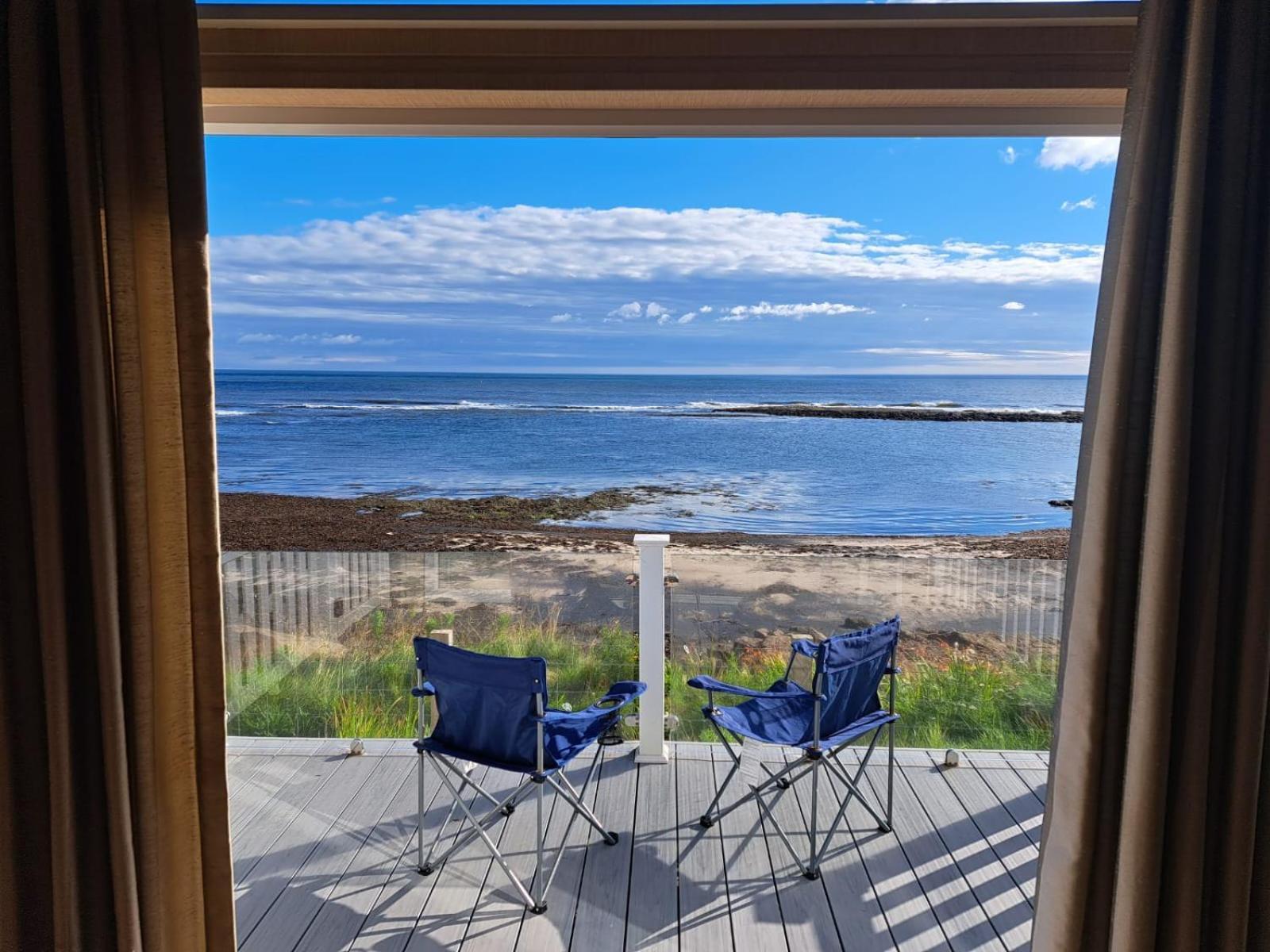 WoodhornSeaview Retreat Newbiggan By The Sea别墅 外观 照片